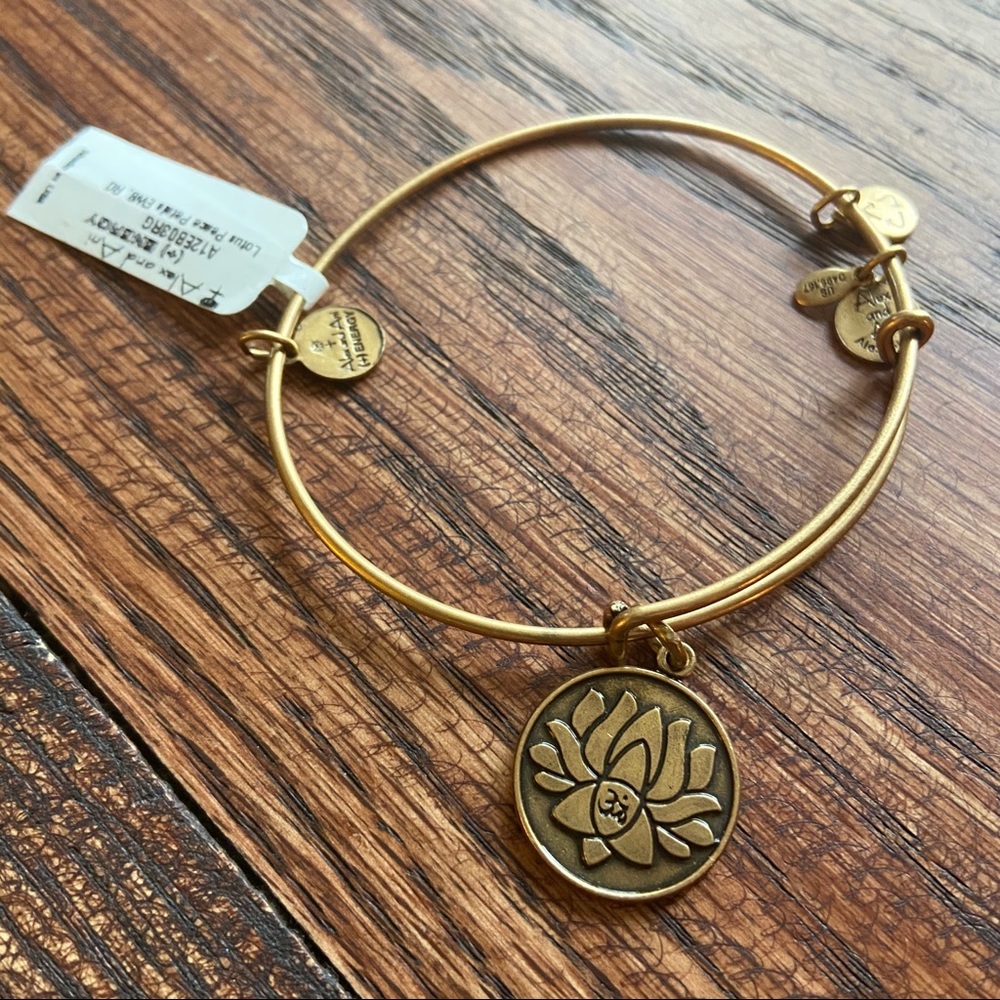 Alex and Ani Lotus Peace Blossoms Bracelet, 2012